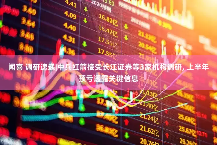 闻喜 调研速递|中兵红箭接受长江证券等3家机构调研, 上半年预亏透露关键信息
