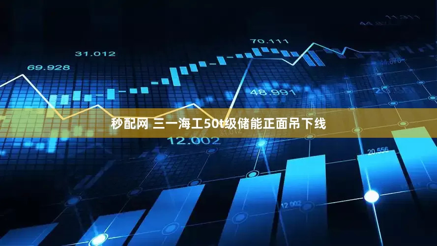 秒配网 三一海工50t级储能正面吊下线